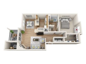 Unit L203 L203 floor plan